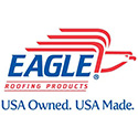 Eagle Roofing Products logo with tagline "USA owned, USA made"