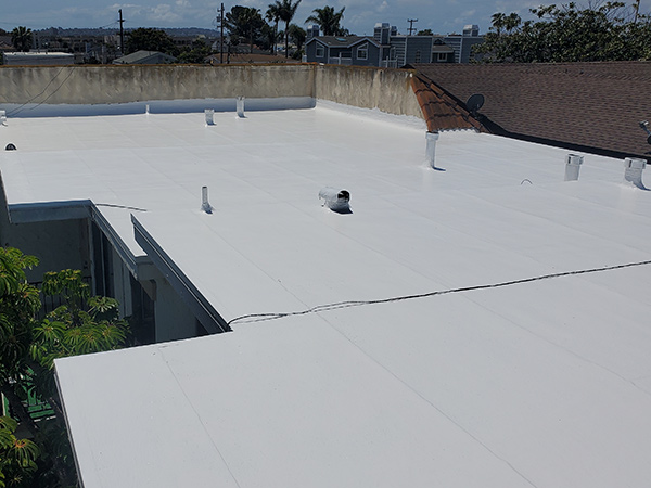 White roof.